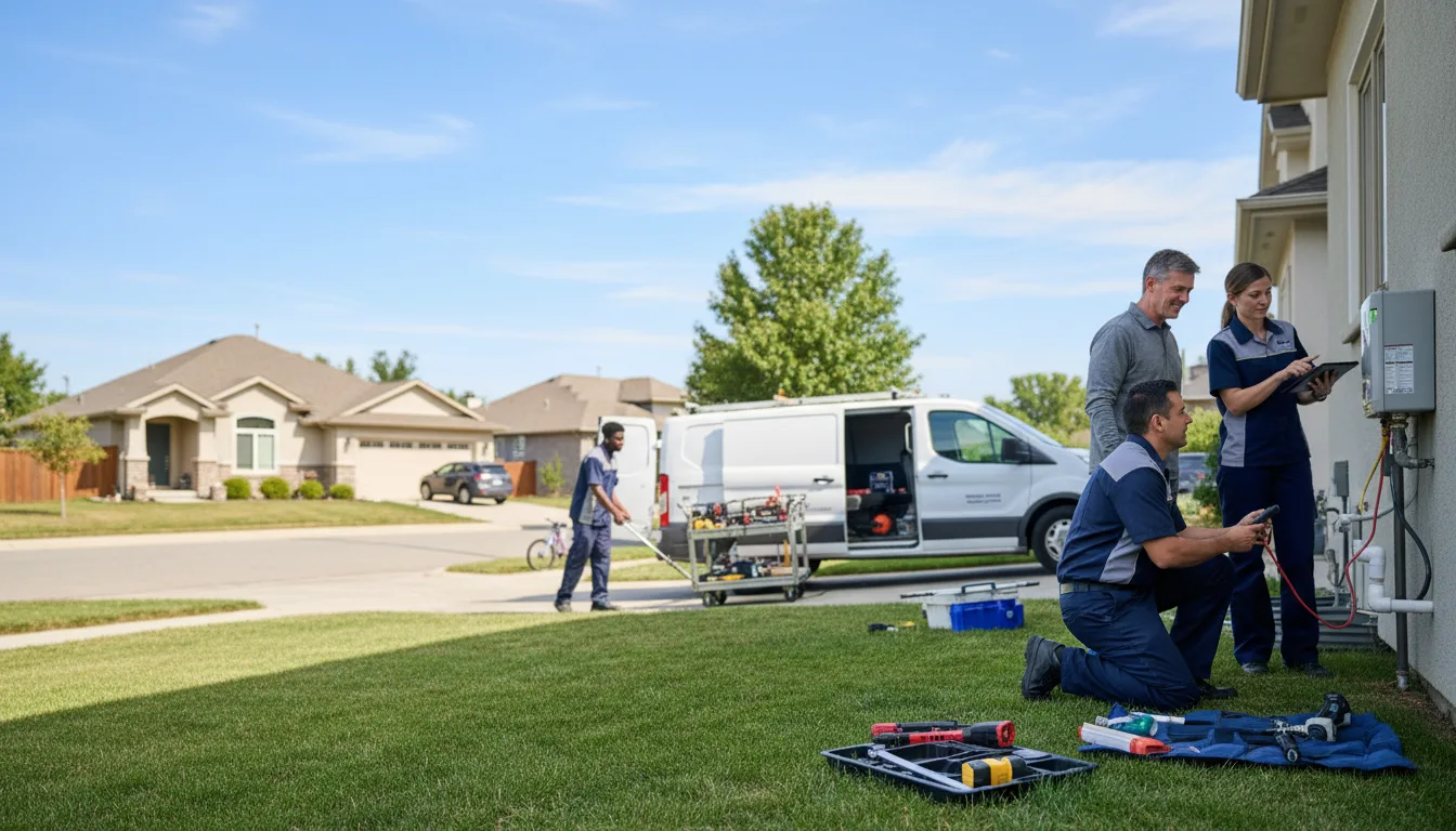 Tankless water heater service in Fairview, TN